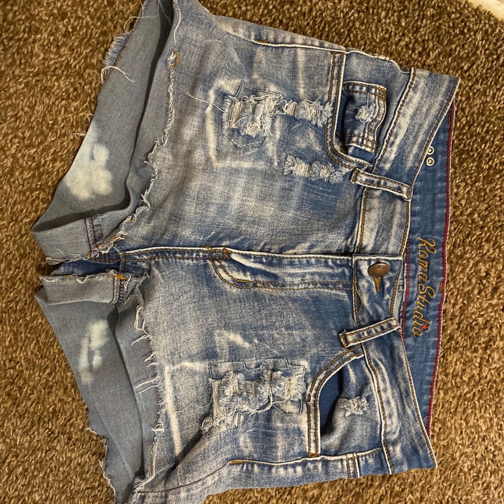 Denim shorts, size 7